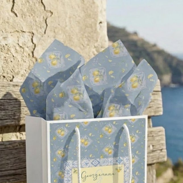 Coastal Orchard Amalfi Studio Breezy Azure Tissue Paper (Creator Uploaded)