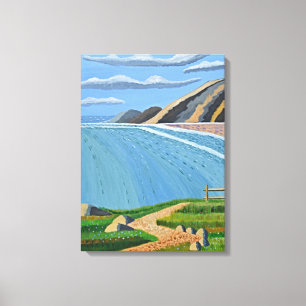Coastal Path canvas Print