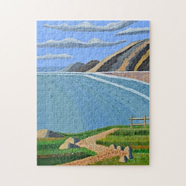 Coastal Path Puzzle (Vertical)
