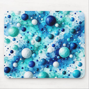 Coastal Poly Bubbles Mouse Mat