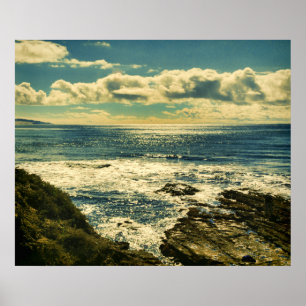 Coastal Reflections Poster