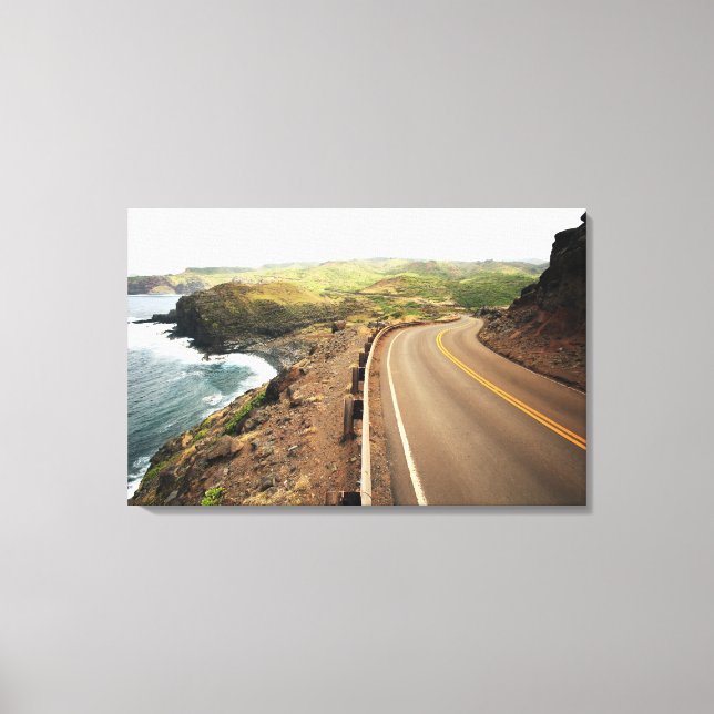 Coastal Road Canvas Print (Front)