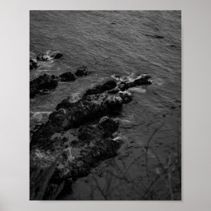 Coastal Rock Formation - Sea Landscape Photography Poster