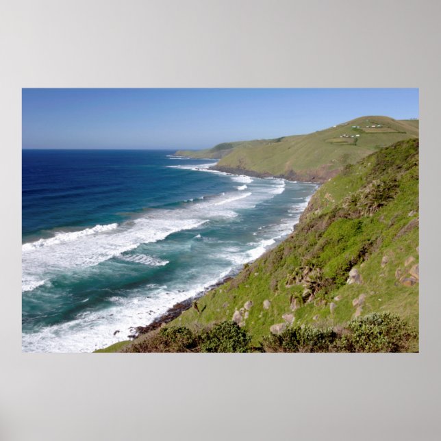 Coastal Scenery Coffee Bay Poster (Front)