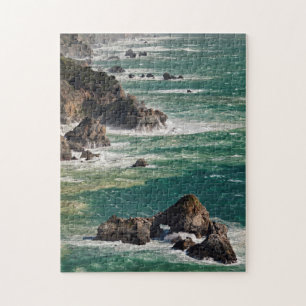 Coastal Scenic With Waves Jigsaw Puzzle