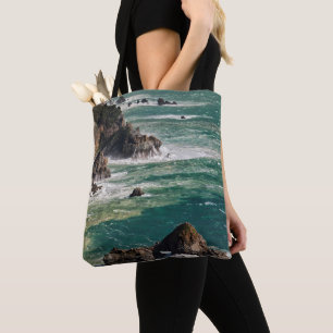 Coastal Scenic With Waves Tote Bag
