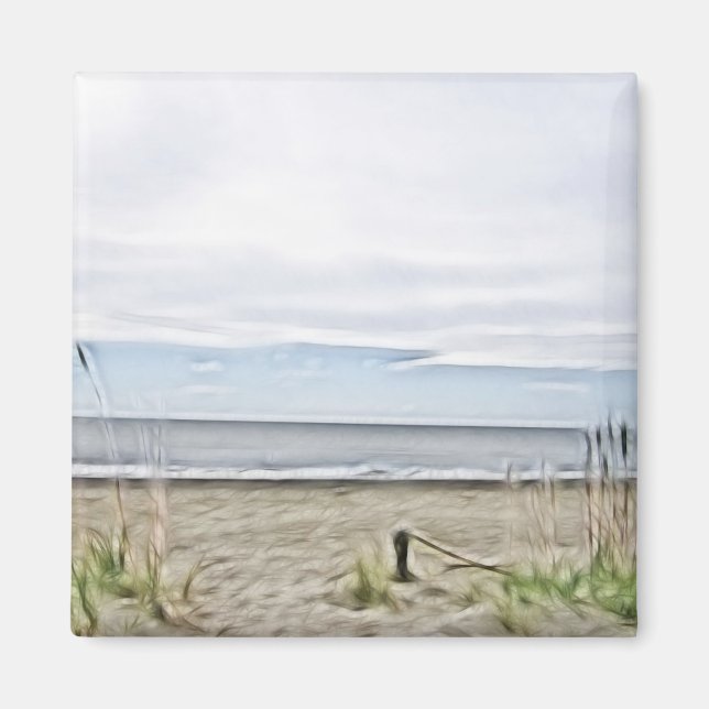 Coastal Sea Dunes of North Carolina Magnet (Front)