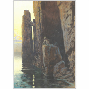 Coastal Sea Mermaid Girl Bare & Lurking Desires