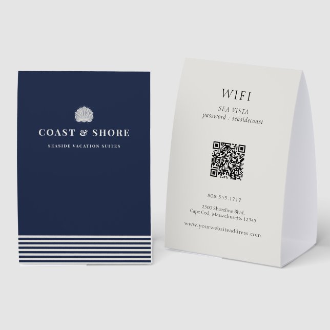 Coastal Seashell Brand Logo (Front/Back)