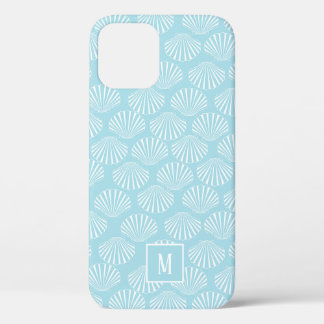 Coastal Seashell Pattern iPhone 12 Case