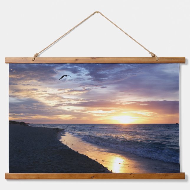 Coastal Serenity Hanging Tapestry (Front)
