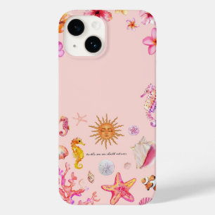 Coastal Serenity Summer Collage Case-Mate iPhone 14 Case