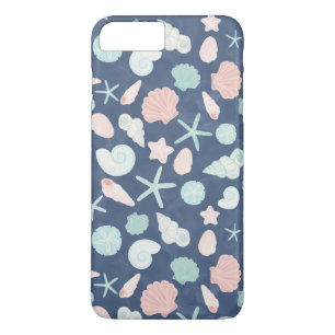 Coastal Shells Beach & Ocean Design iPhone 8 Plus/7 Plus Case