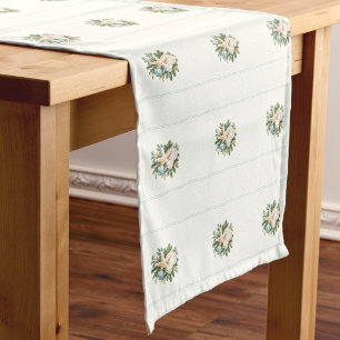Coastal Starfish Christmas Short Table Runner
