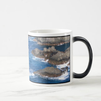 Coastal swirls magic mug