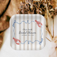 Coastal Theme She's a Catch Lobster Bridal Shower