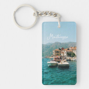 Coastal town of Perast,  Montenegro  Key Ring