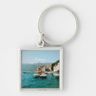 Coastal town of Perast,  Montenegro  Key Ring