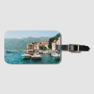Coastal town of Perast,  Montenegro  Luggage Tag