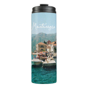 Coastal town of Perast, Montenegro Thermal Tumbler