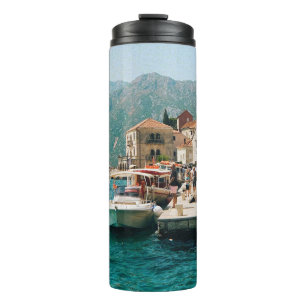 Coastal town of Perast,  Montenegro  Thermal Tumbler