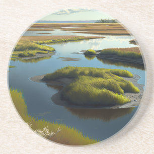 Coastal Tranquility Coaster