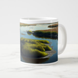 Coastal Tranquility Large Coffee Mug