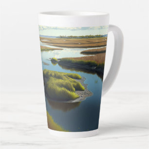 Coastal Tranquility Latte Mug