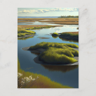 Coastal Tranquility Postcard