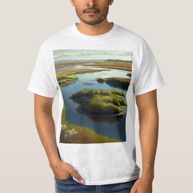 Coastal Tranquility T-Shirt (Front)