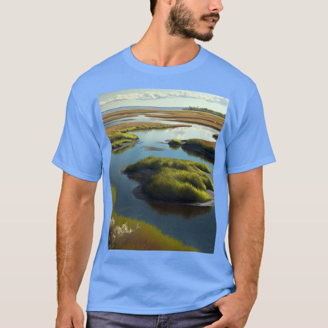 Coastal Tranquility T-Shirt (Front)
