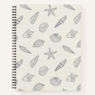 Coastal Treasure Misty Shoreline Notebook