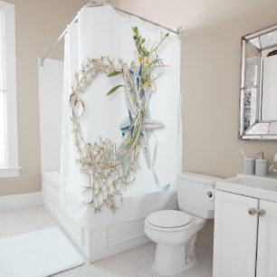 Coastal Vibes Shower Curtain