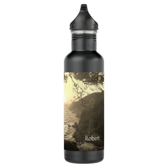 Coastal view, evening light 710 ml water bottle (Right)