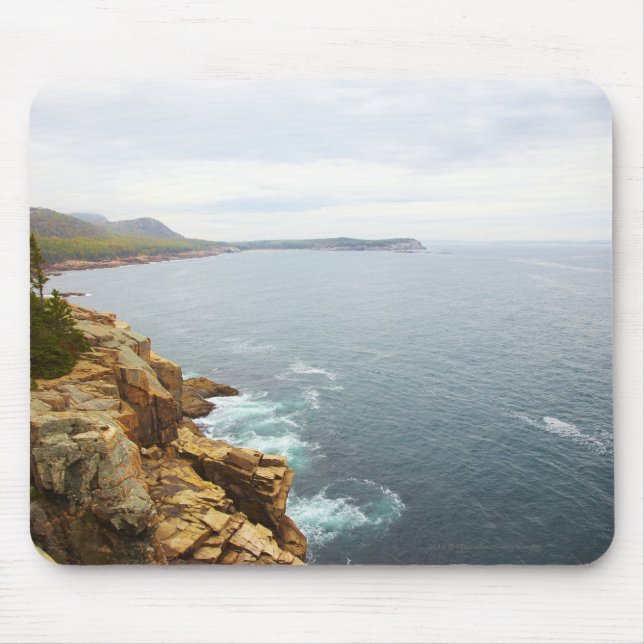 Coastal View of Acadia National Park Mouse Mat (Front)