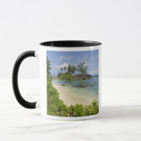 Coastal view on Mahe Island