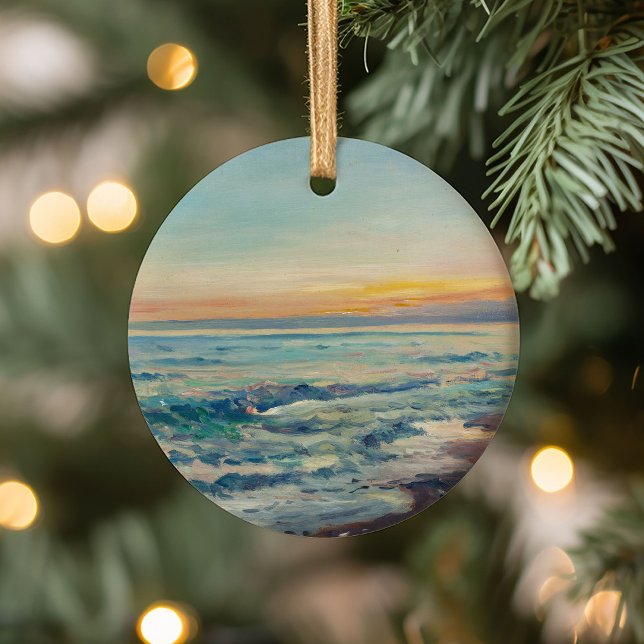 Coastal View | William Blair Bruce Ceramic Tree Decoration (Creator Uploaded)