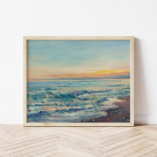 Coastal View   William Blair Bruce Poster