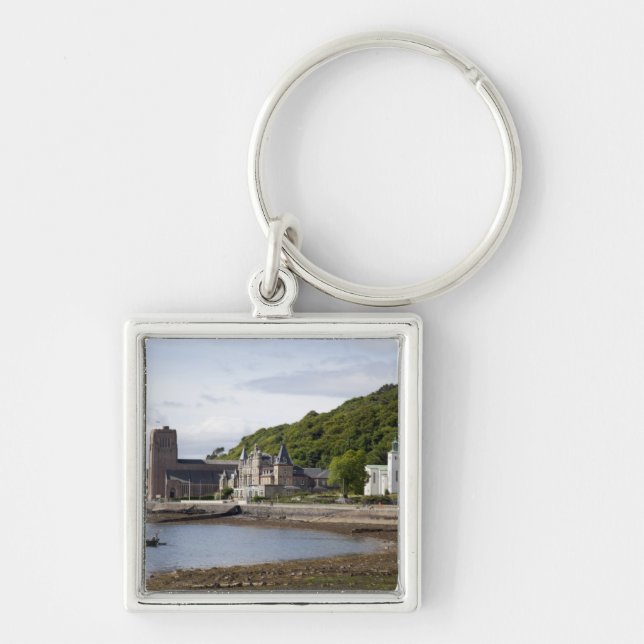 Coastal view with historic buildings, Oban, Key Ring (Front)