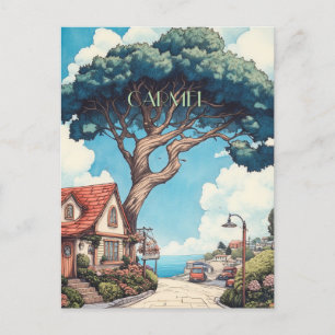 Coastal Village Charm Carmel California Postcard