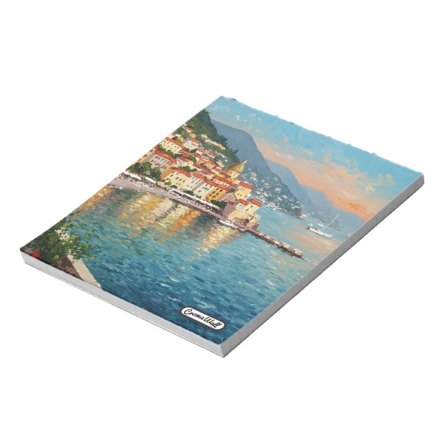 Coastal Village Notepad (Rotated)