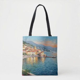 Coastal Village Tote Bag