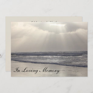 Coastal Waves Memorial Service Announcement