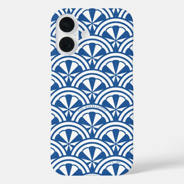 Coastal Waves Pattern - The White Lotus Case-Mate iPhone Case (Back)