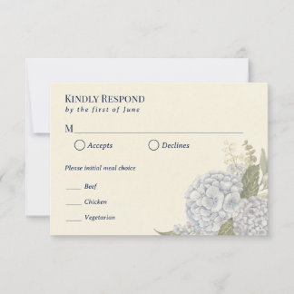 Coastal Wedding Response Card