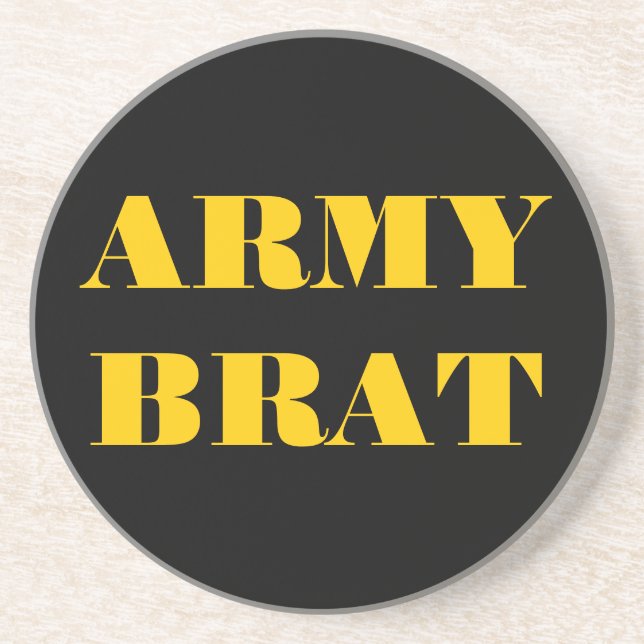 Coaster Army Brat (Front)