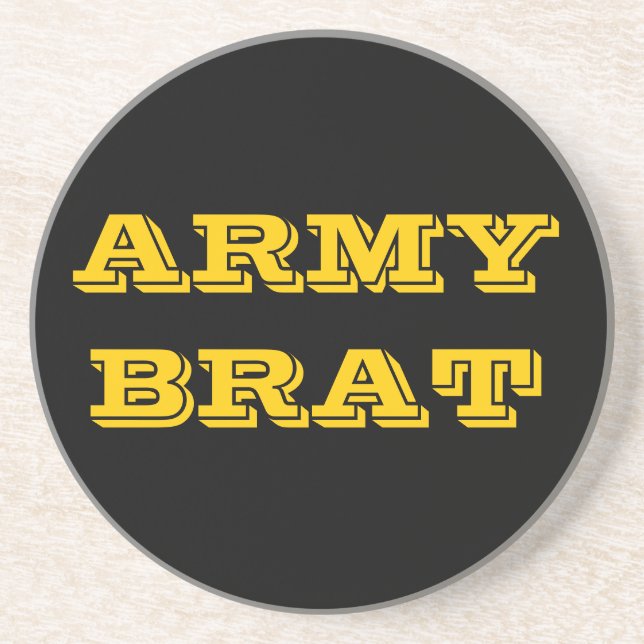 Coaster Army Brat (Front)