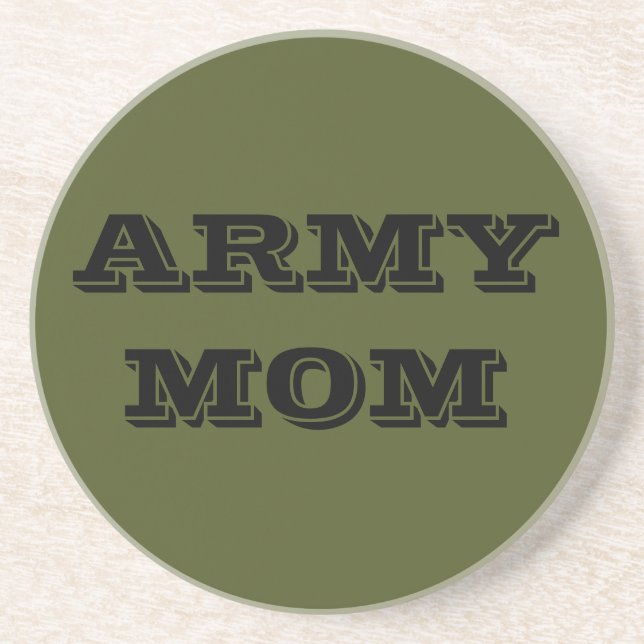 Coaster Army Mum (Front)
