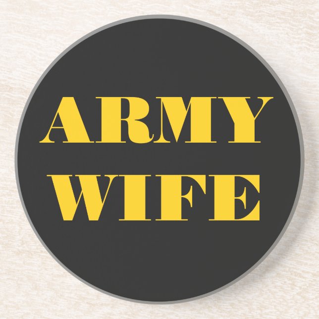 Coaster Army Wife (Front)