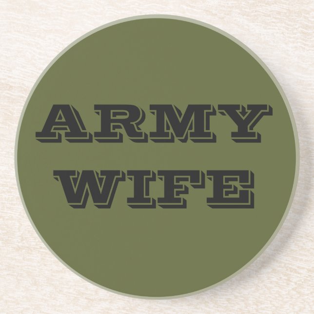 Coaster Army Wife (Front)